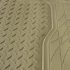 Spec-D Tuning Pvc 3D Print Floor Mat Beige 3 Pieces + Trunk Piece MAT-3201BGE